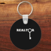 Realtor New Agent Real Estate License Trainee Funn Sleutelhanger (Voorkant)