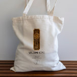 Realtor New Home Gefeliciteerd Housewarming Tote Bag<br><div class="desc">Deze schattige housewarming canvas tas heeft een originele waterverf van een deurplaat. Pas alle bewoordingen aan uw situatie aan en voeg uw logo- en contactgegevens toe.</div>