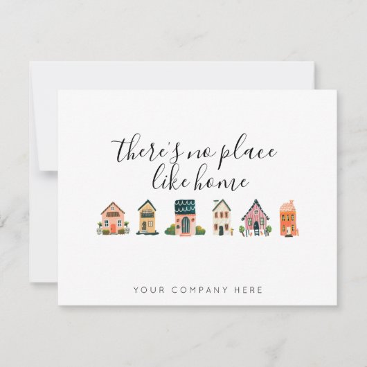 Realtor New Homeowner Bedankkaart (Voorkant)