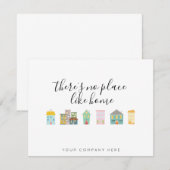 Realtor New Homeowner Bedankkaart (Voorkant / Achterkant)