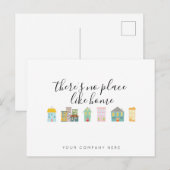 Realtor New Homeowner Briefkaart (Voorkant / Achterkant)