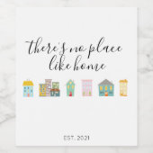 Realtor New Homeowner Wijn Etiket (Enkel label)