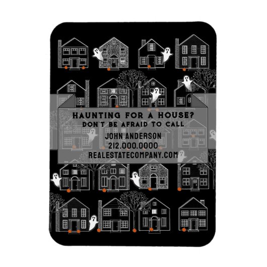 Realtor Oktober Marketing Magneet (Verticaal)