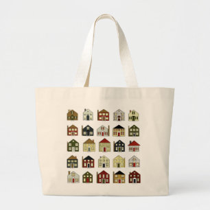 Realtor onroerend goed grote tote bag
