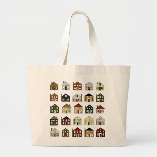 Realtor onroerend goed grote tote bag (Voorkant)