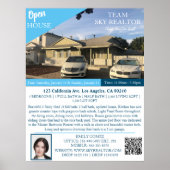 Realtor Open House Flyer Binnenkort verkrijgbaar Poster (Voorkant)