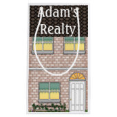 Realtor Open House Home Shape Goodie Bag Klein Cadeauzakje (Voorkant)