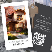 Realtor Photo Professional Personalized QR Code Visitekaartje