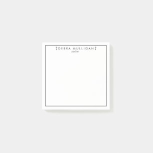 Realtor post-it notes