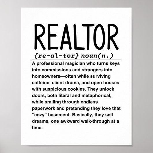 Realtor Poster (Voorkant)