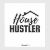 Realtor Professional House Hustler Sticker (Vel)