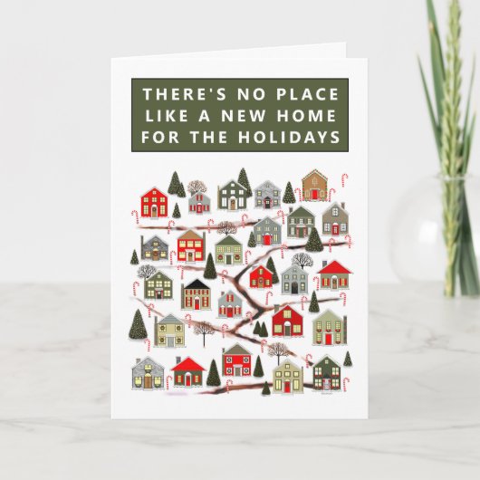 Realtor Real Estate Agency Holiday Cards (Voorkant)