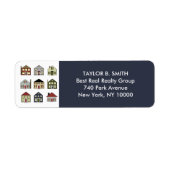 Realtor Real Estate Agent Etiket (Voorkant)