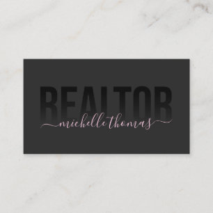 Realtor Real Estate Agent Professional Foto toevoe Visitekaartje