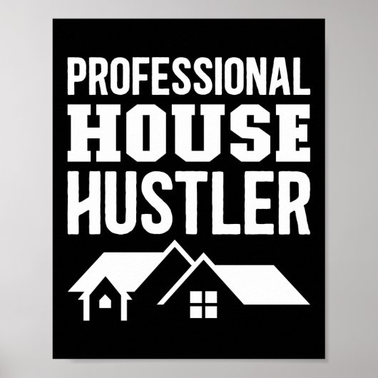 Realtor Real Estate Agent Professional House Poster (Voorkant)