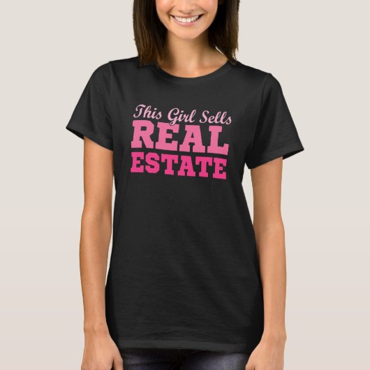 Realtor Real Estate Agent T-shirt (Voorkant)