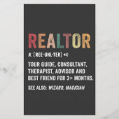 Realtor Real Estate Funny Quote Flyer (Voorkant)