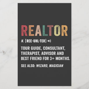 Realtor Real Estate Funny Quote Flyer