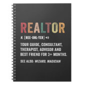 Realtor Real Estate Funny Quote Notitieboek (Voorkant)