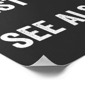 Realtor Real Estate Funny Quote Poster (Hoek)