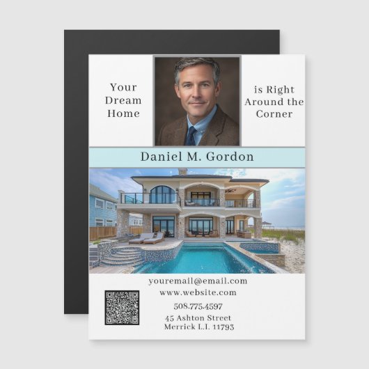 Realtor Real Estate Home Sales Rentals Business (Voorkant / Achterkant)