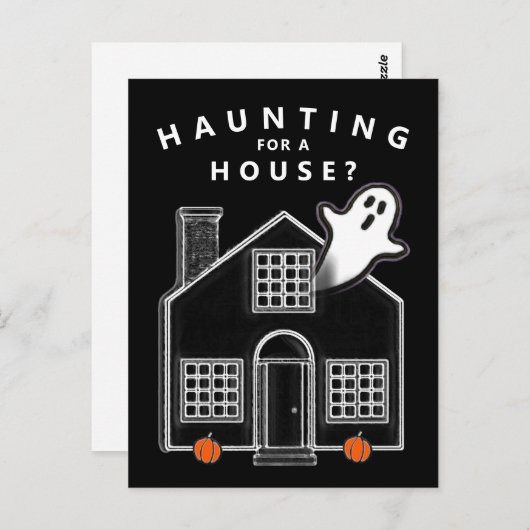 Realtor Real Estate Oktober Halloween Briefkaarten (Voorkant / Achterkant)
