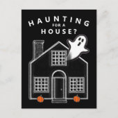 Realtor Real Estate Oktober Halloween Briefkaarten (Voorkant)