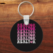 Realtor Realtor Heart Sleutelhanger (Voorkant)