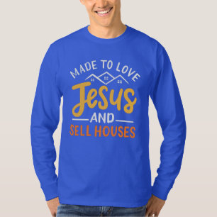 Realtor Realtor Novelty voor Christelijke Estate A T-shirt
