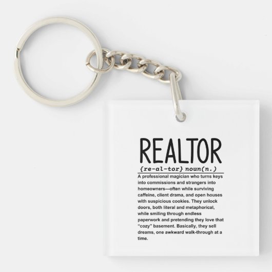 Realtor Sleutelhanger (voorkant)