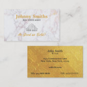 Realtor Slogans Visitekaartje (Voorkant / Achterkant)