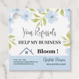 Realtor Spring Pop door Gift Labels