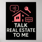 Realtor Talk Real Estate To Me  Poster (Voorkant)