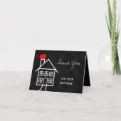 Realtor Thank You Note Card Bedankkaart (Voorkant)