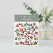 Realtor Thanksgiving Holiday Briefkaart (Staand voorkant)