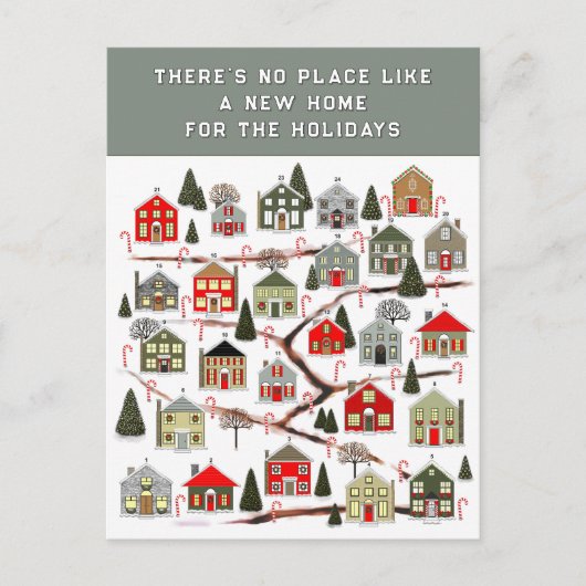 Realtor Thanksgiving Holiday Briefkaart (Voorkant)