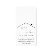 Realtor Tic Tac Mints Gum Etiket (Voorkant)