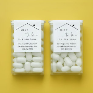 Realtor Tic Tac Mints Gum Etiket