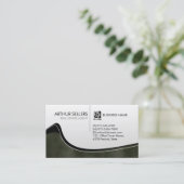 Realtor van de Real Estate Agent Visitekaartje (Staand voorkant)