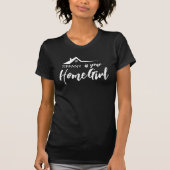 Realtor Vastgoed Verkoop Home Meisje Naam T-Shirt (Voorkant)