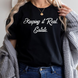 Realtor Vastgoed Verkoopagent Houden T-shirt