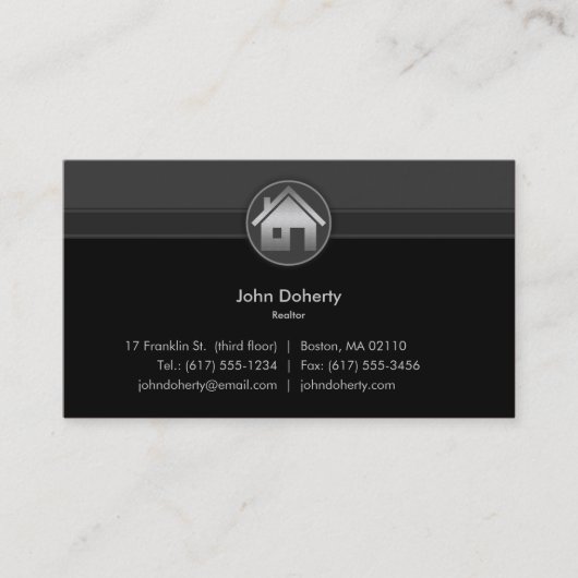 Realtor Visitekaartje (Voorkant)