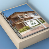 Realtor Voeg uw Logo Foto Aangepast toe Notitieboek