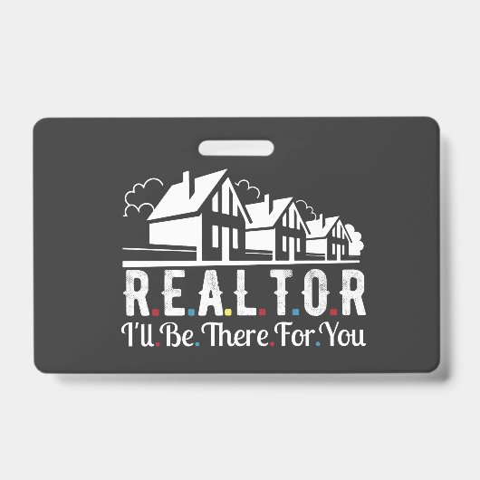 Realtor voor uw Huis Badge (Voorzijde)