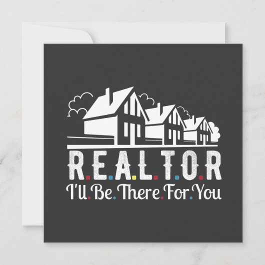 Realtor voor uw Huis Kaart (Voorkant)