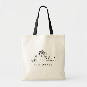 Realtor vraagt me om speciale aandacht voor onroer tote bag