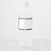 Realtor Water Fles Etiket (Achterkant)