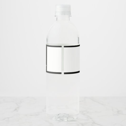 Realtor Water Fles Etiket (Achterkant)