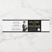 Realtor Water Fles Etiket (Enkel label)