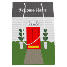Realtor Welcome Home Cute New Home Gift Bag Medium Cadeauzakje
